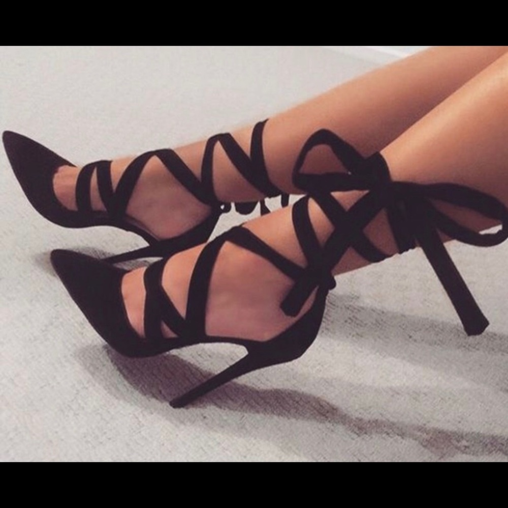 Aldo Lace Up Heels